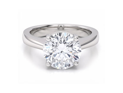 3.01ct Solitaire Diamond Ring – Platinum | IGI Certificated