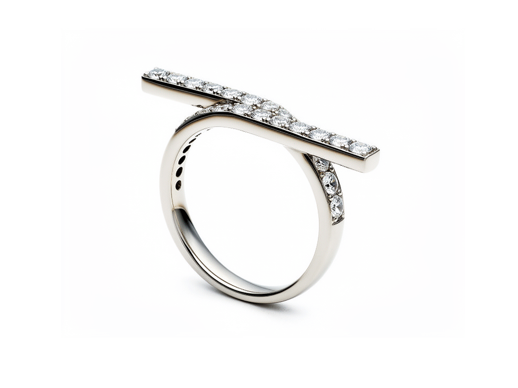 0.25ct Diamond Ring – 18ct White Gold