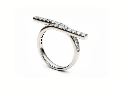 0.25ct Diamond Ring – 18ct White Gold