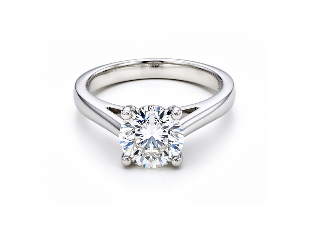 0.83ct Diamond Solitaire Ring – Platinum (GIA Certified)