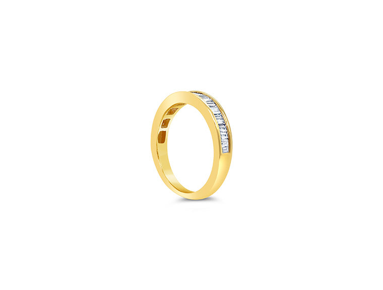 (Ref 1777) 0.47ct Hal Eternity Diamond Ring (18ct Yellow Gold)