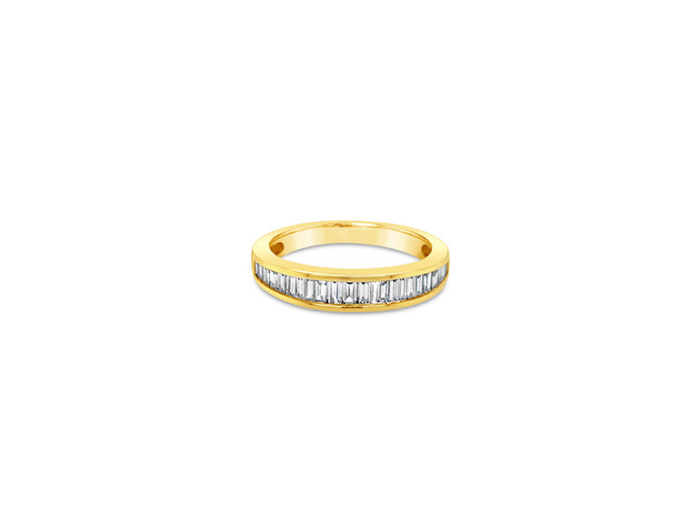 (Ref 1777) 0.47ct Hal Eternity Diamond Ring (18ct Yellow Gold)