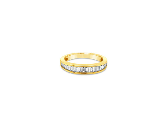 (Ref 1777) 0.47ct Hal Eternity Diamond Ring (18ct Yellow Gold)