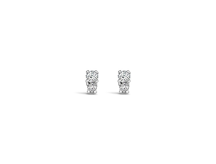 (Ref 1798) 0.50ct Diamond Stud Earrings (10ct White Gold)
