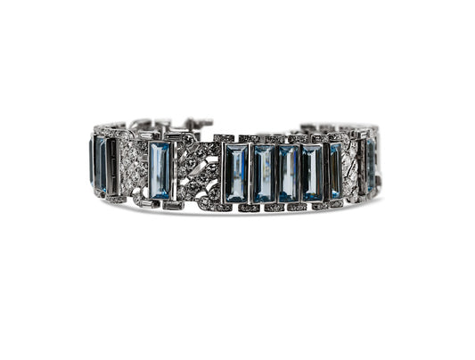 Louis Vuitton Diamond Bracelet – 18ct White Gold