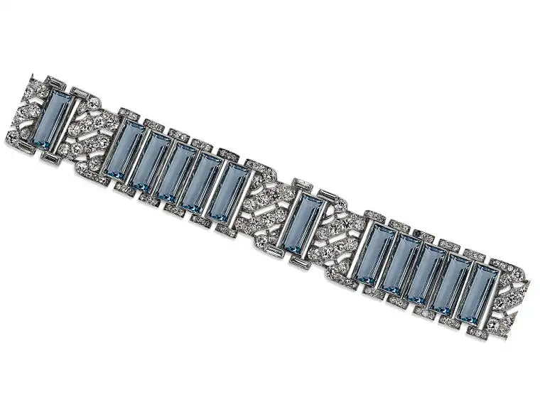 Louis Vuitton Diamond Bracelet – 18ct White Gold