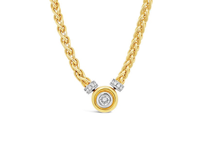 (Ref 1840) 1.14ct Necklace Solitaire Diamond (18ct Yellow Gold)