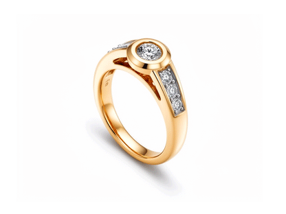 0.98ct Diamond Solitaire Ring – 18ct Yellow Gold