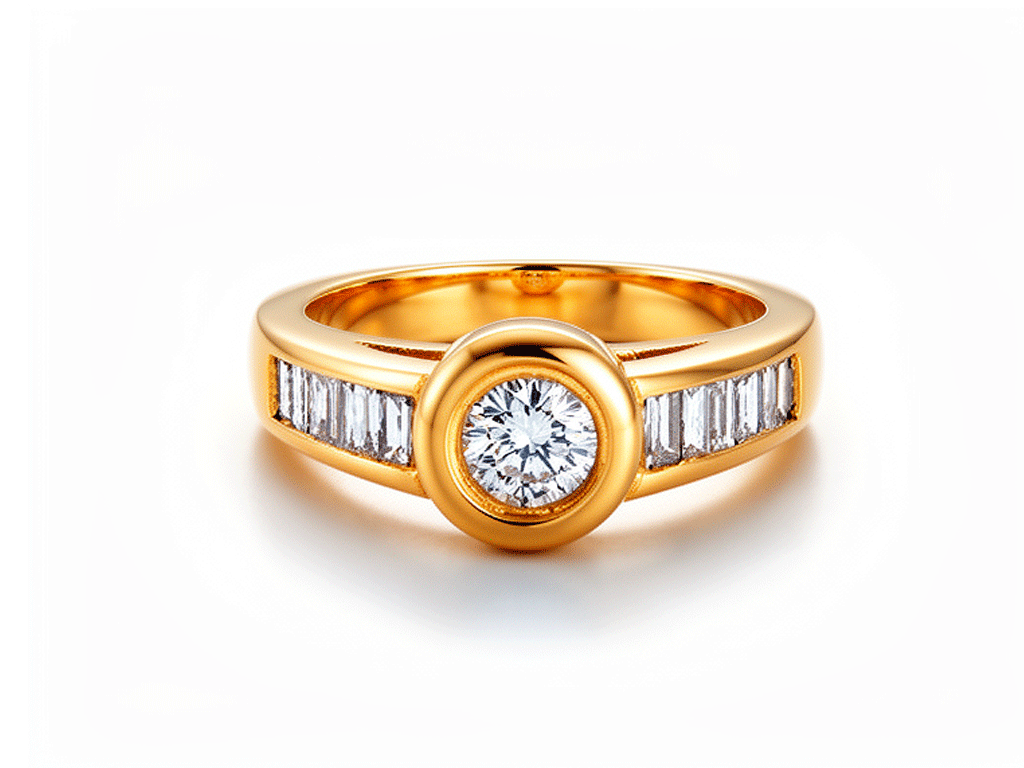 0.98ct Diamond Solitaire Ring – 18ct Yellow Gold