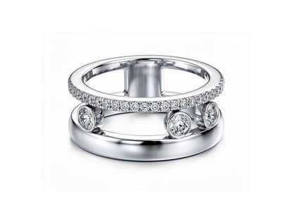 0.41ct “Move” Diamond Ring – 18ct White Gold