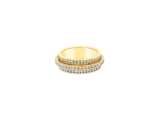 (Ref 1863) 2.40ct Diamond Eternity Ring (18ct Yellow Gold)