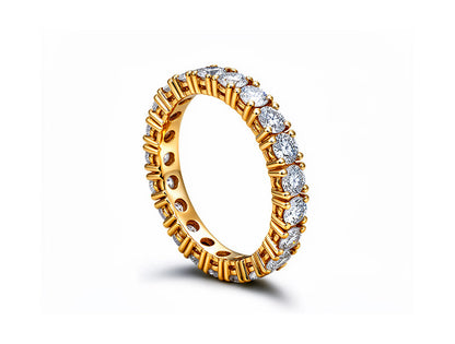 2.01ct Diamond Eternity Ring – 18ct Yellow Gold