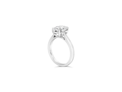 (Ref 1902) 2.04cts Radiant Solitaire Diamond Ring (Platinum) GIA Certificate