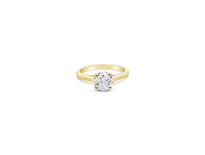 (Ref 1924) 1.50ct Lab Diamond Solitaire Ring (18ct Yellow Gold)