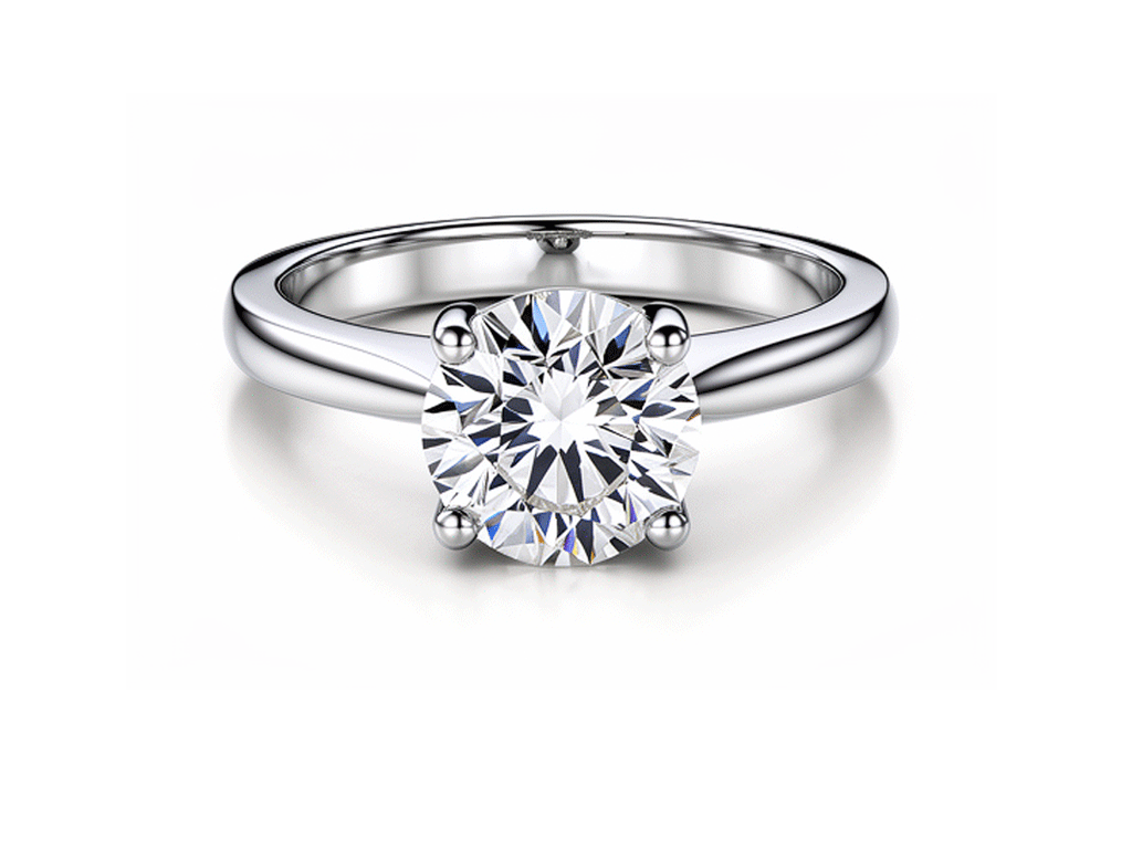 1.02ct Lab-Grown Diamond Solitaire Ring – Platinum (IGI Certificate)