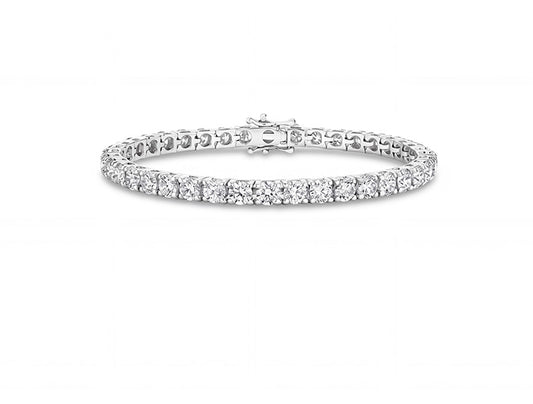 9.62ct Lab Diamond Tennis Bracelet – Platinum