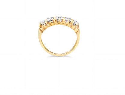 1.83ct Antique Old Cut Diamond Ring - 18ct Yellow Gold