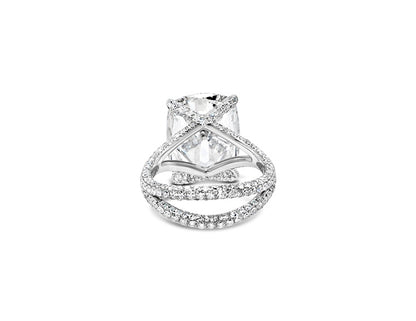 10.14cts Natural Diamond Solitaire Cushion Cut (Platinum) GIA Certificate