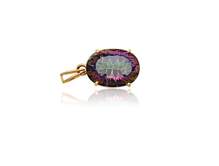 Pendant Topaz (18ct Yellow Gold)