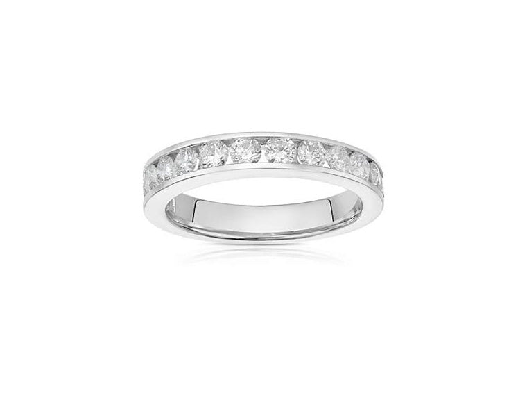 0.50 ct Diamond Full Eternity Ring - 18ct White Gold