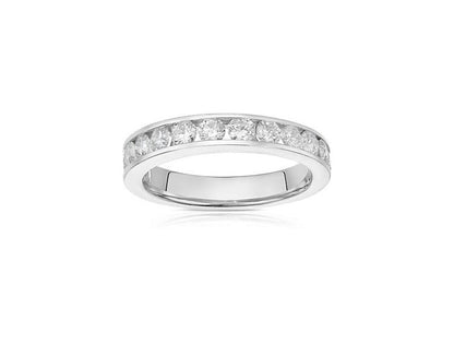 0.50 ct Diamond Full Eternity Ring - 18ct White Gold