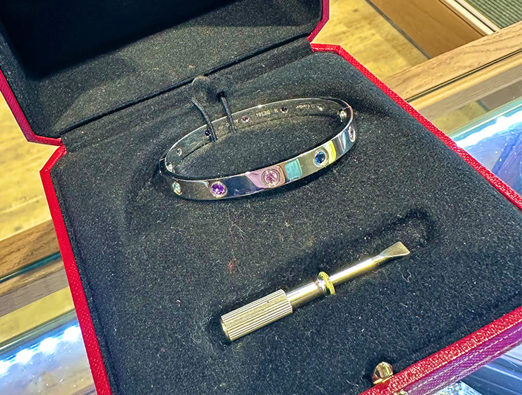 Cartier Love Bangle - 18ct White Gold