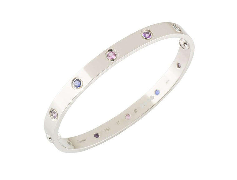 Cartier Love Bangle - 18ct White Gold