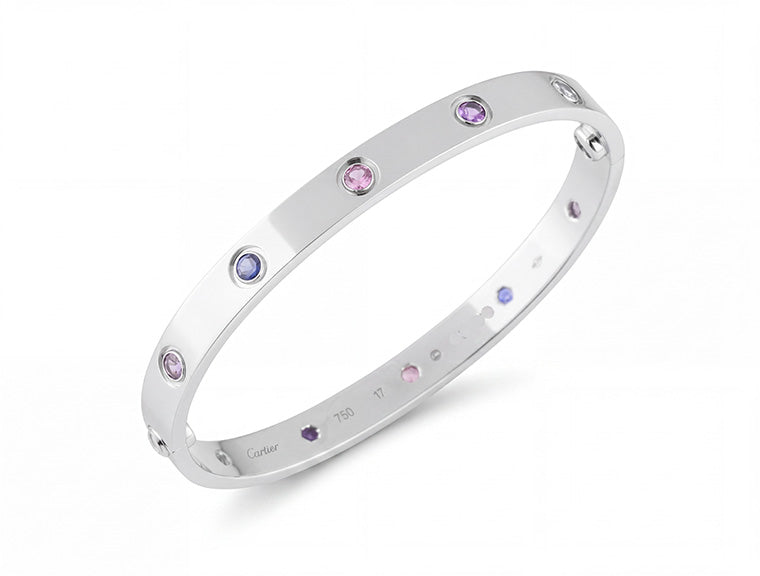 Cartier Love Bangle - 18ct White Gold