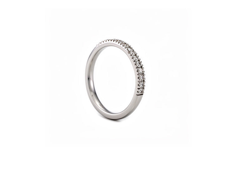 0.30cts Diamond Half Eternity Ring - 18ct White Gold