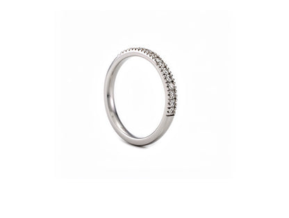 0.30cts Diamond Half Eternity Ring - 18ct White Gold