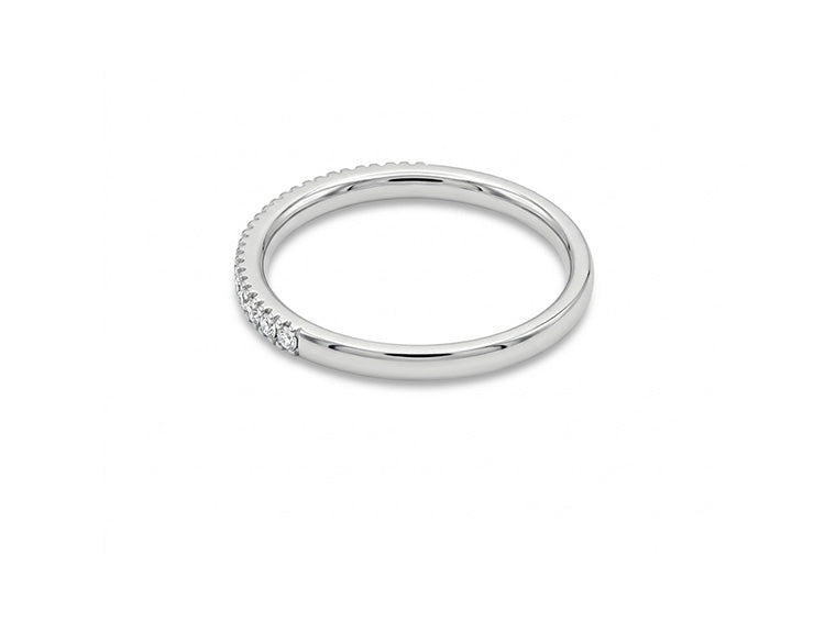 0.30cts Diamond Half Eternity Ring - 18ct White Gold