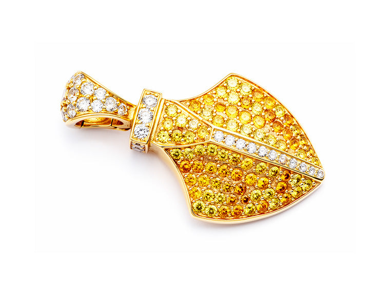 Diamond Pendant Theo Fennel - 18ct Yellow Gold