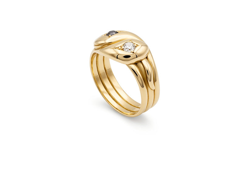 Diamond Gents Ring - 18ct Yellow Gold
