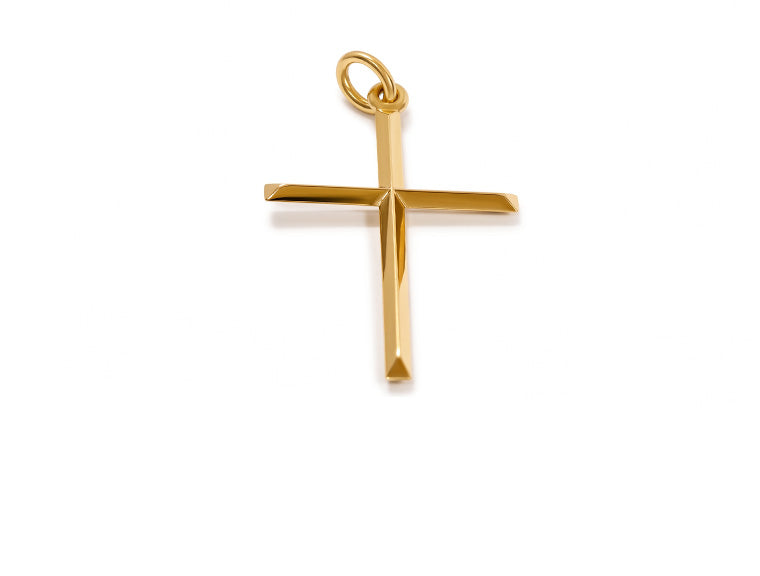 Cross Pendant - 9ct Yellow Golg