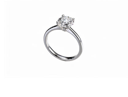 2cts - Lab Grow Diamond Solitaire Ring - Platinum (IGI Certificate)
