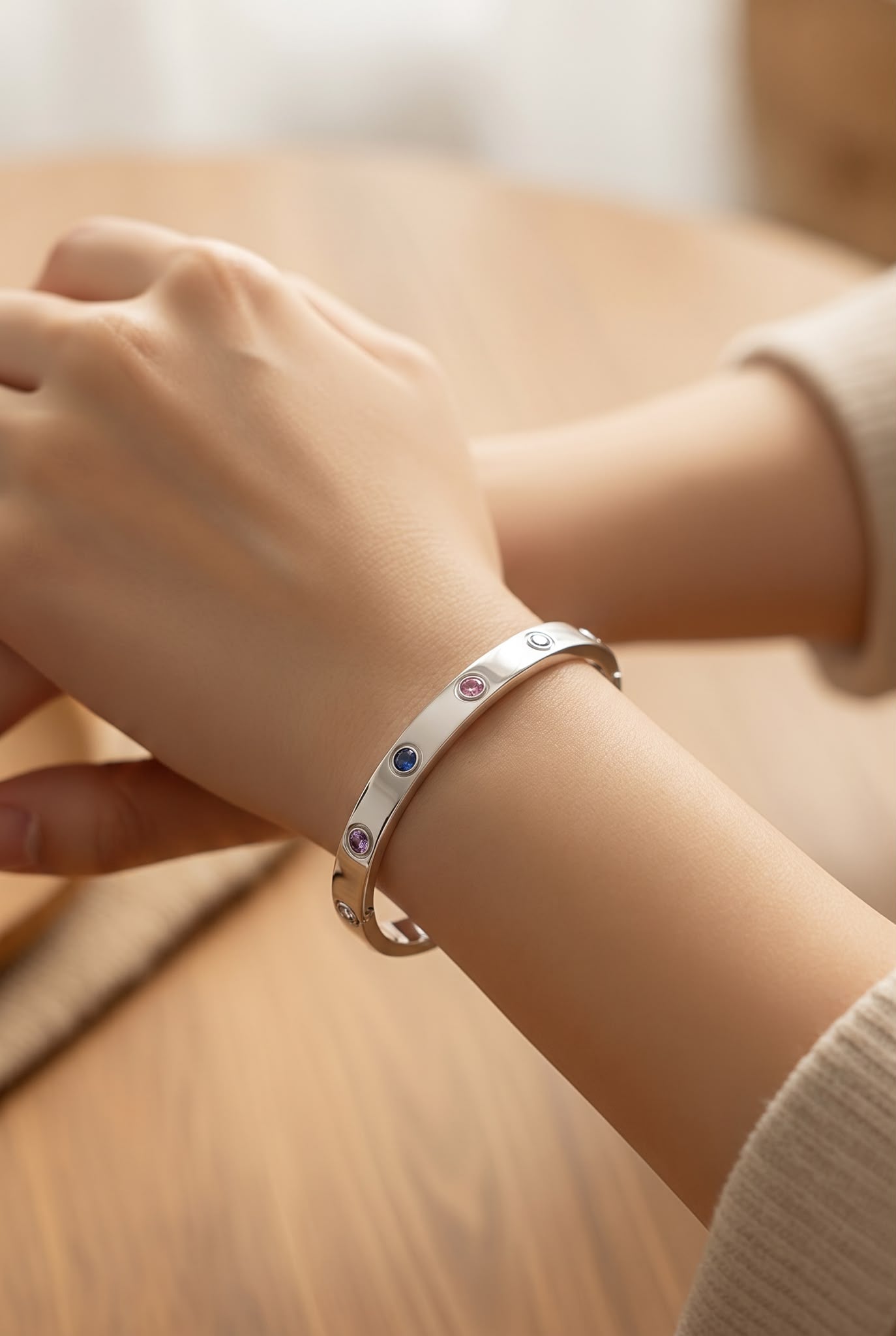 Cartier Love Bangle - 18ct White Gold