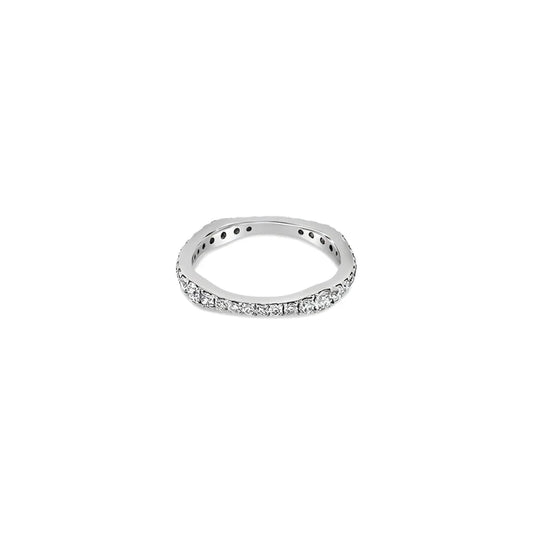 (REF 1065) 0.84ct Diamond Eternity Ring (18ct White Gold)