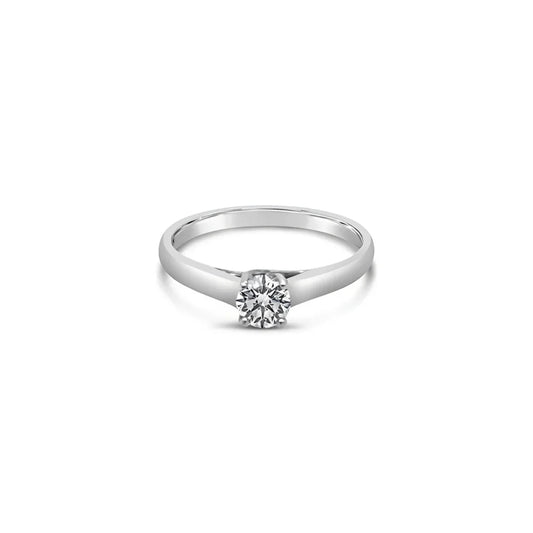 (REF 1135) 0.44ct Solitaire Ring (Platinum)