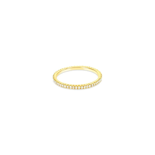 (REF 1432) 0.26ct Diamond Eternity Ring (18ct Yellow Gold)
