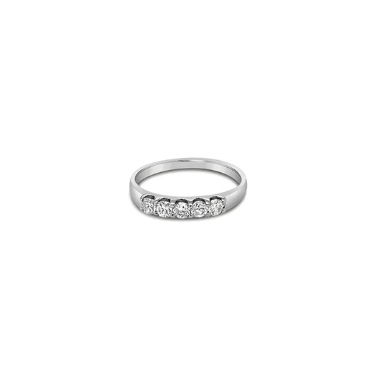 (REF 1440) 0.46ct Diamond Eternity Ring (18ct White Gold)