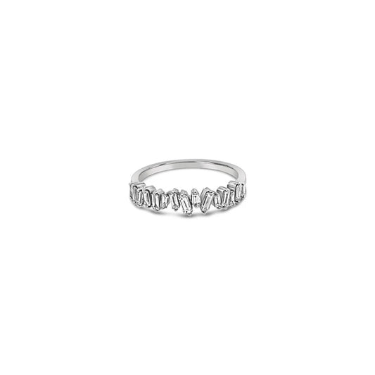 (REF 1444) 0.41ct Diamond Eternity Ring (18ct White Gold)