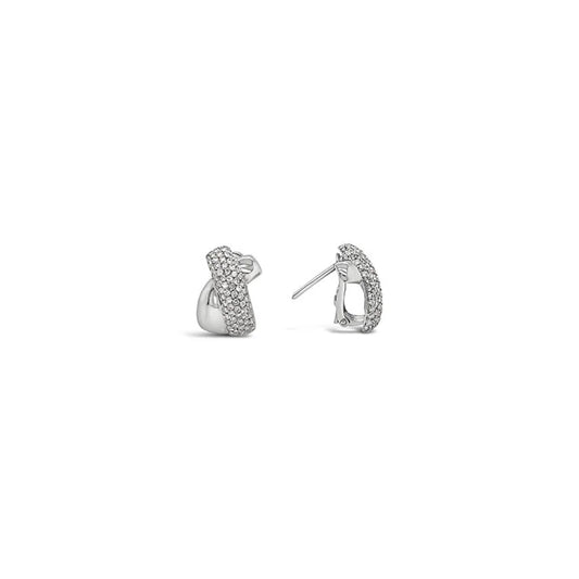 (REF 1581) 1.34ct Diamond Earrings (18ct white gold)