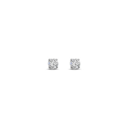 (Ref 1780) 0.50ct Diamond Stud Earring (14ct White Gold)