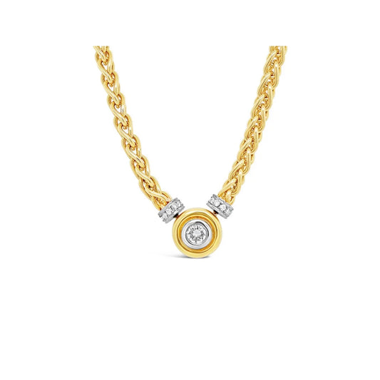 (Ref 1840) 1.14ct Necklace Solitaire Diamond (18ct Yellow Gold)