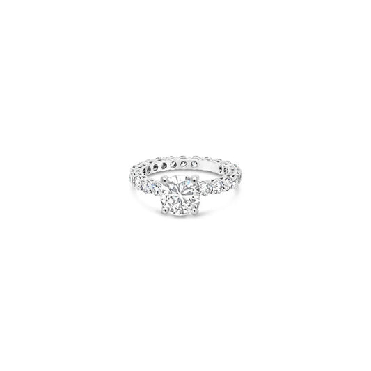 (REF 1896) 2.67cts Solitaire Diamond Ring (18ct White Gold)