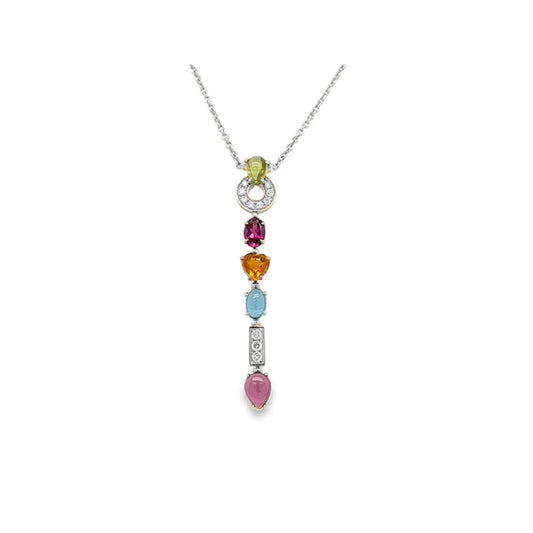 (REF 1967) Necklace Bvlgari Alegra (18ct White Gold)